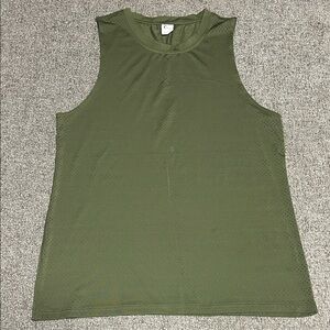 Olive Green Women's Muscle Tee